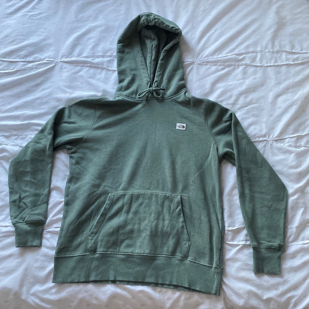 Sage green northface hoodie
